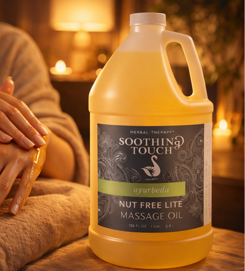 Soothing Touch Nut-Free Massage Oil – 1 Gallon