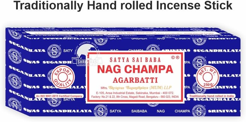 Satya Sai Baba Nag Champa Incense Sticks – 250g