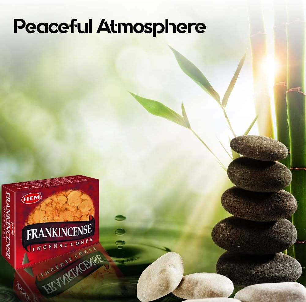 HEM Frankincense Incense Cones – 12 Packs