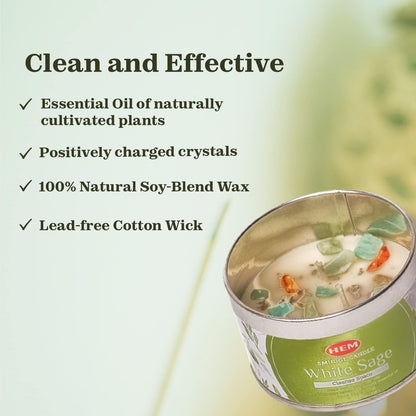 White Sage Cleansing Candle