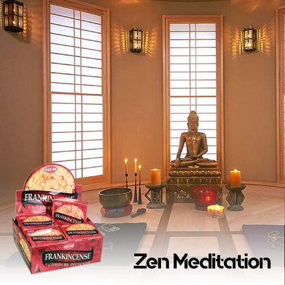 HEM Frankincense Incense Cones – 12 Packs