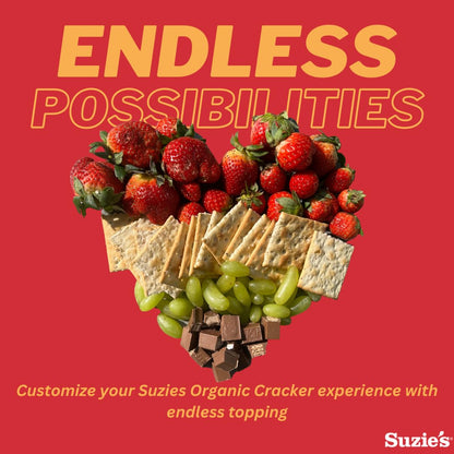 Suzie’s Organic Saltine Crackers with Extra Virgin Olive Oil