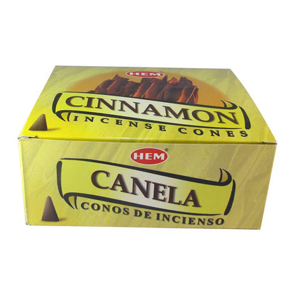 HEM Cinnamon Incense Cones – 12 Boxes of 10 Cones