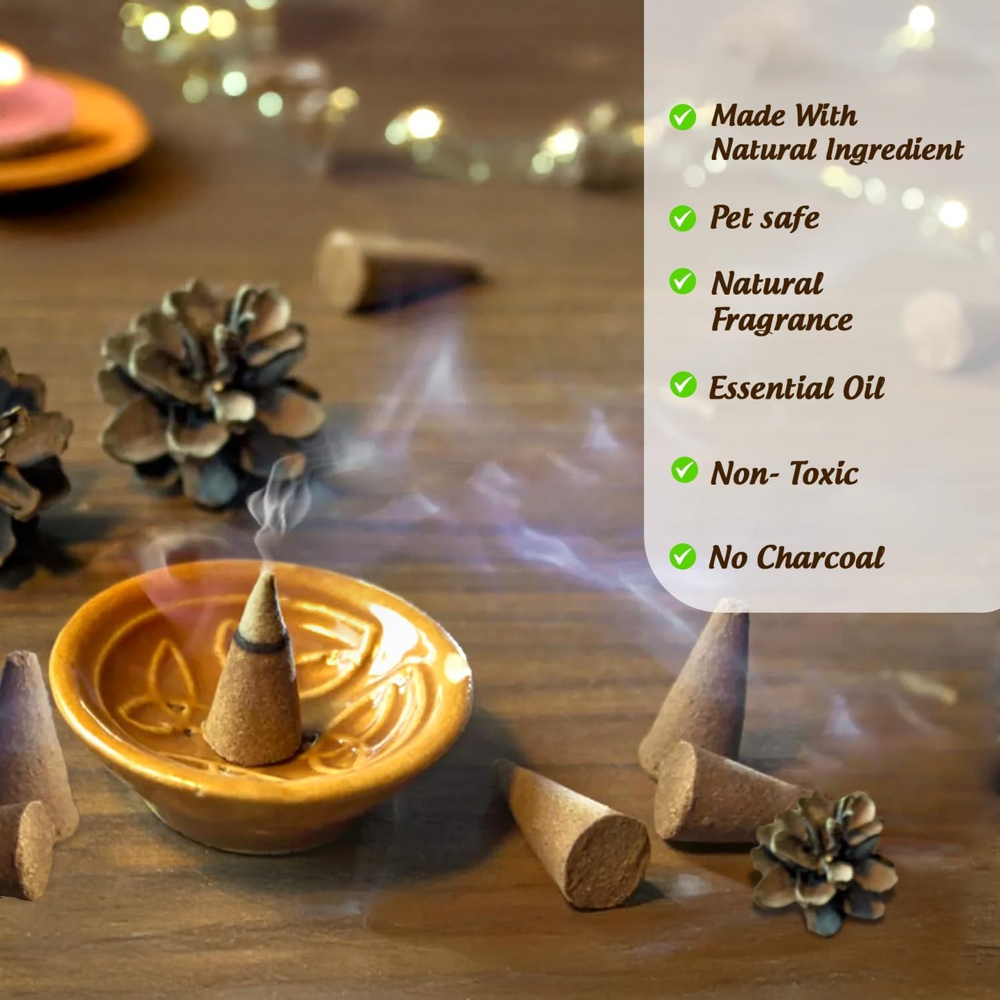 HEM Assorted Incense Cones – 12 Boxes of 10 Cones (120 Total)