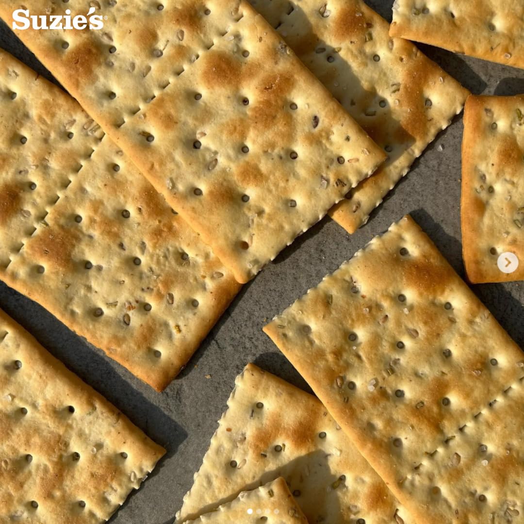 Suzie’s Organic Saltine Crackers with Extra Virgin Olive Oil