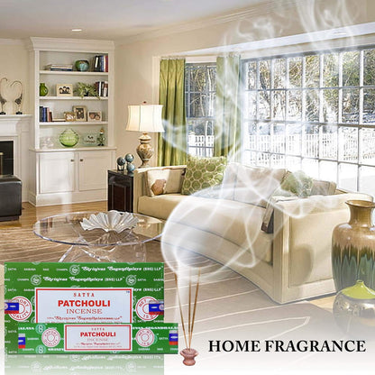 Satya Champa Patchouli Incense Sticks – 15 g