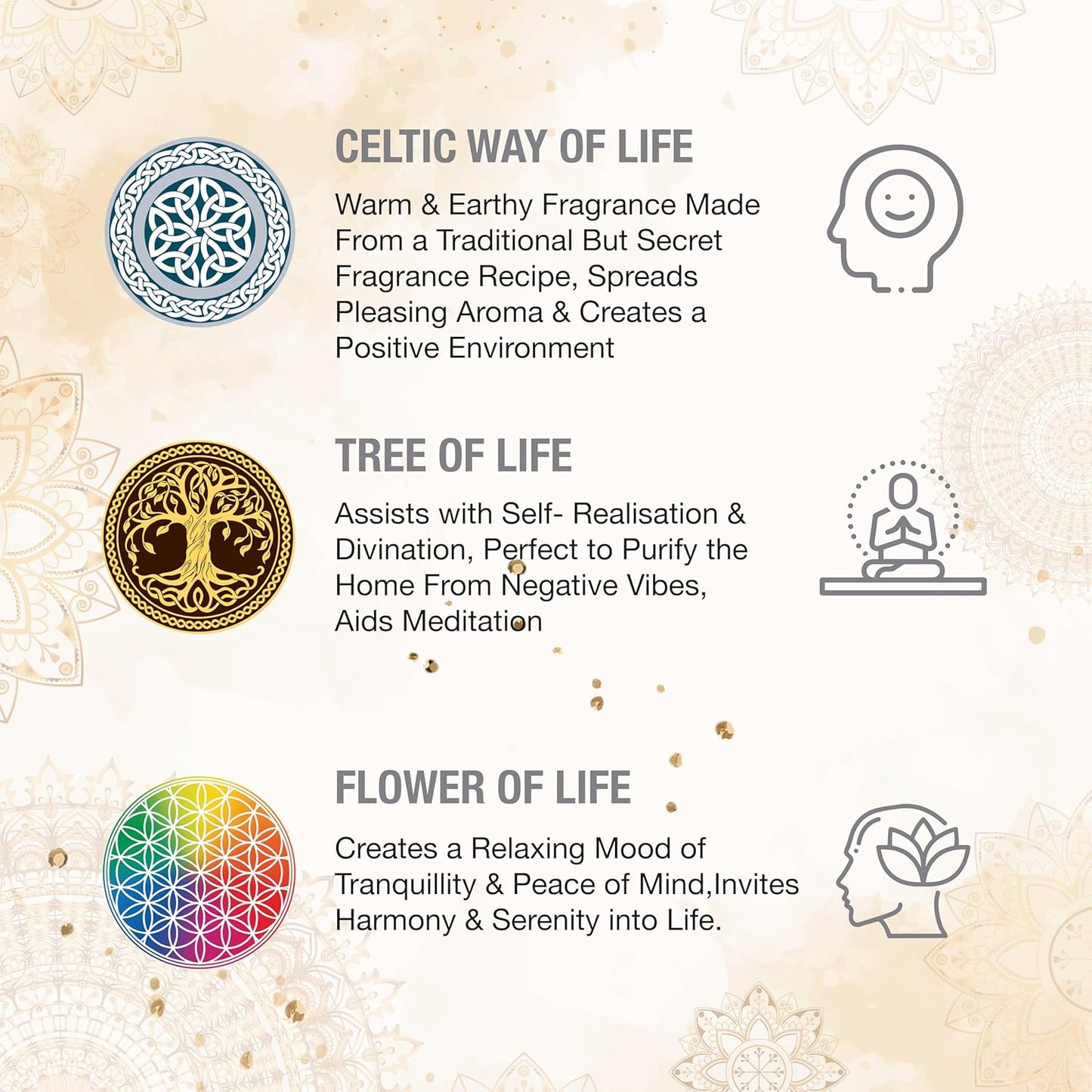 HEM Tantra Incense Sticks – Variety Pack (6 Packs × ~15 g)