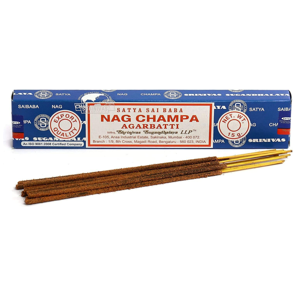 Satya Sai Baba Nag Champa Incense Sticks 3-Pack
