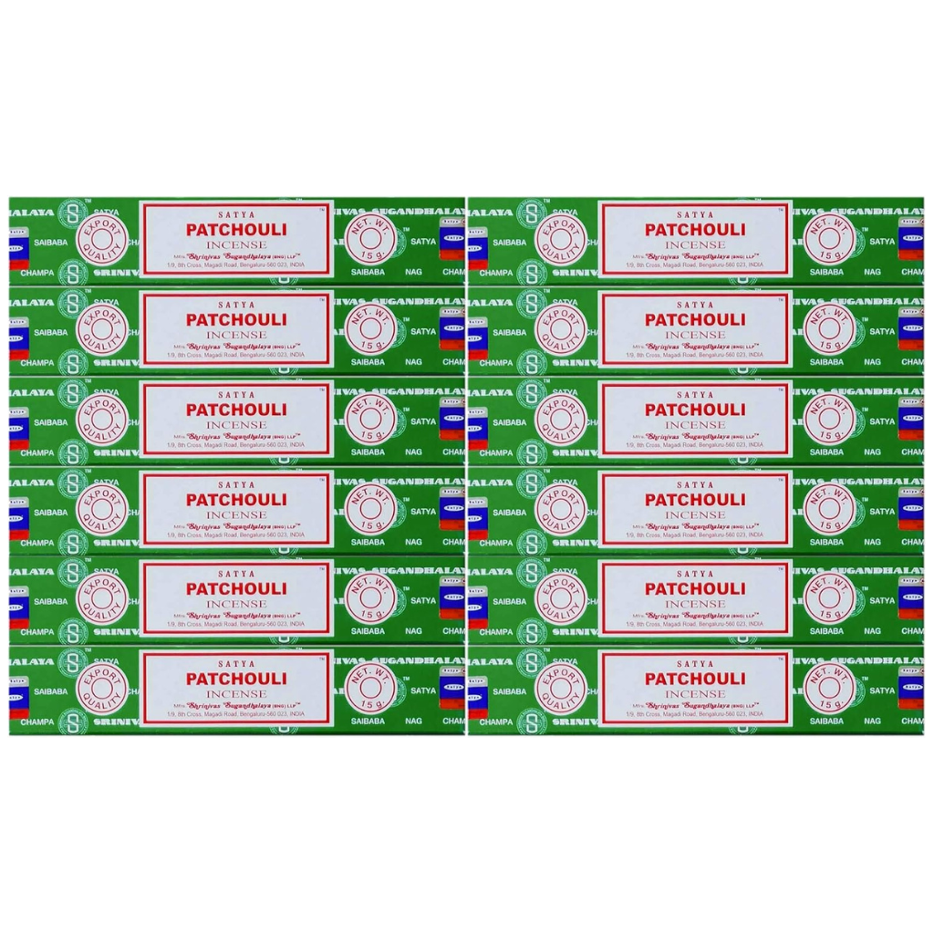 Satya Champa Patchouli Incense Sticks – 15 g