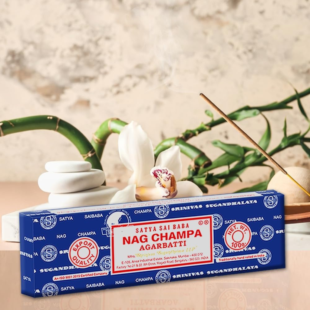 Satya Baba Nag Champa Incense – 15 g Pack