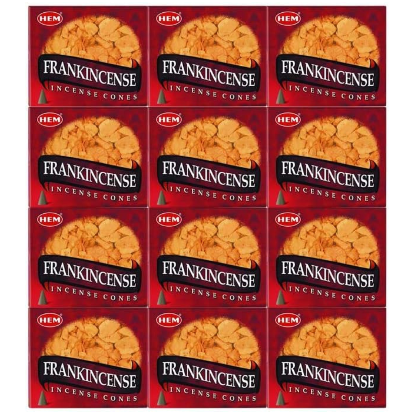 HEM Frankincense Incense Cones – 12 Packs