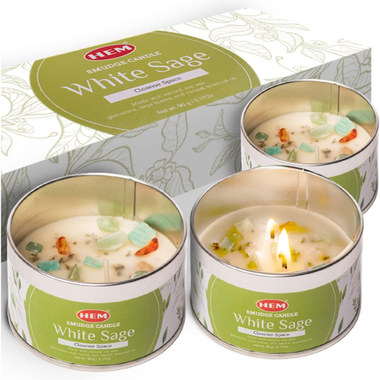 White Sage Cleansing Candle
