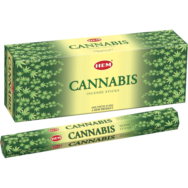 HEM Cannabis Incense Sticks – Box of 6 Tubes